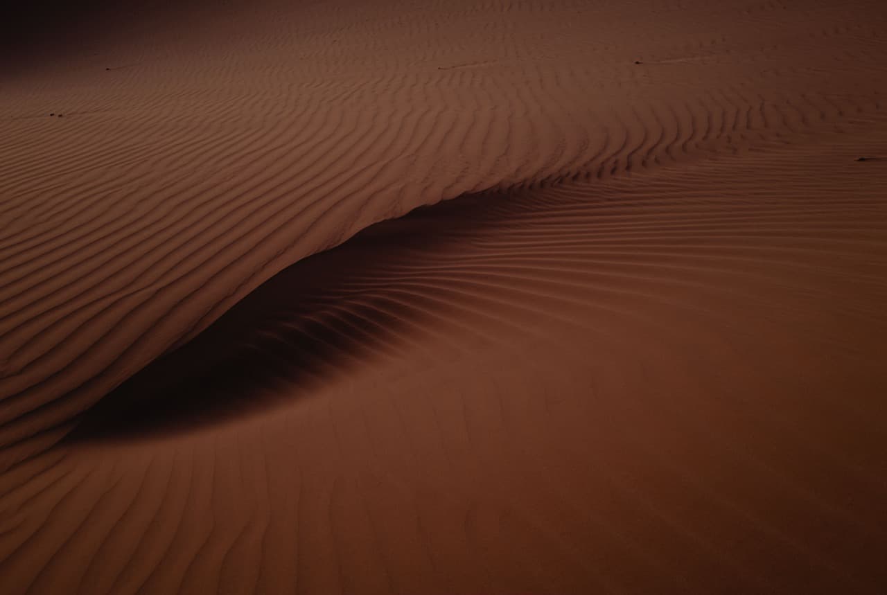 Sunset at the dunes.