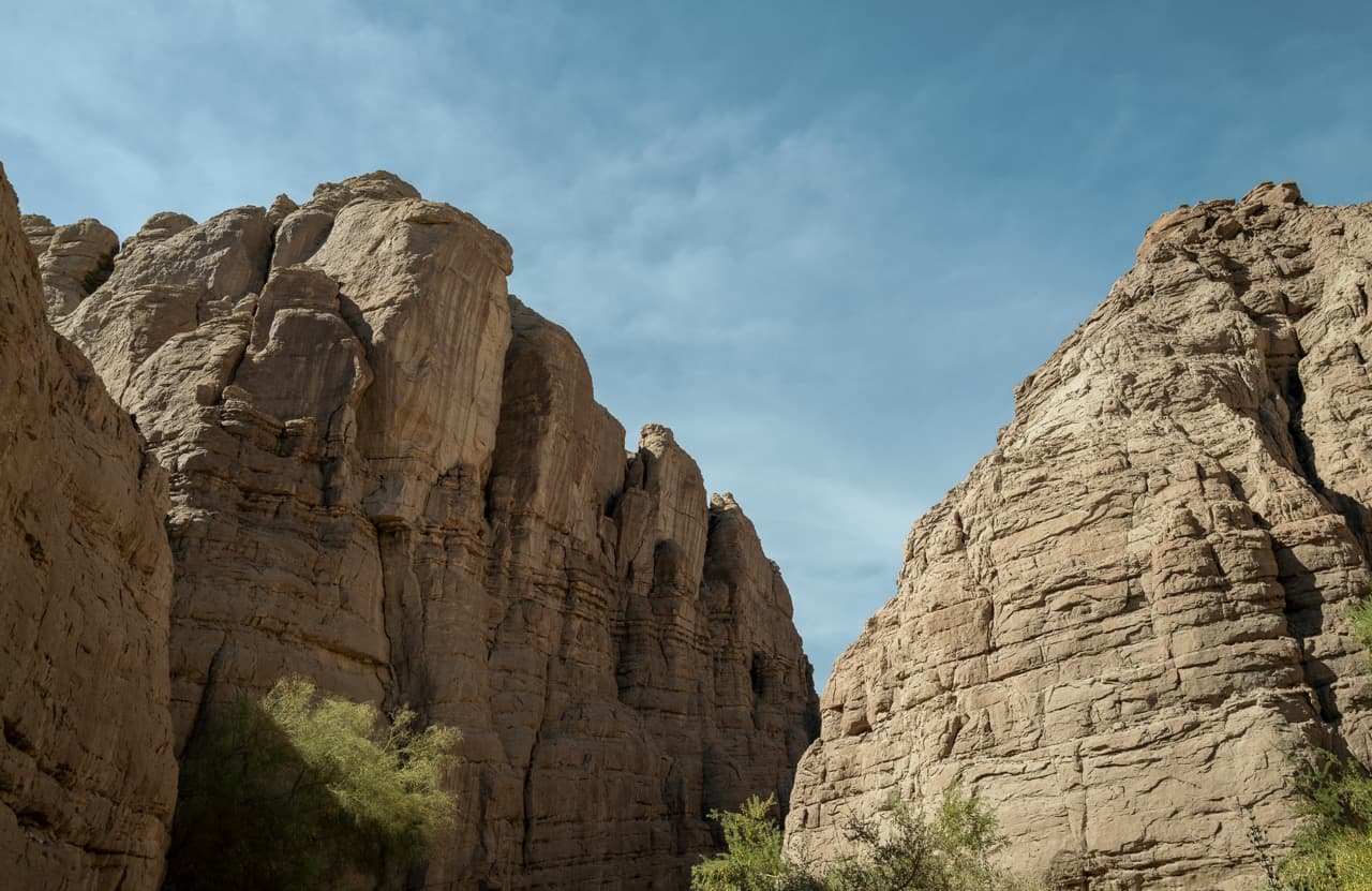 Hike through Ladder Trail.